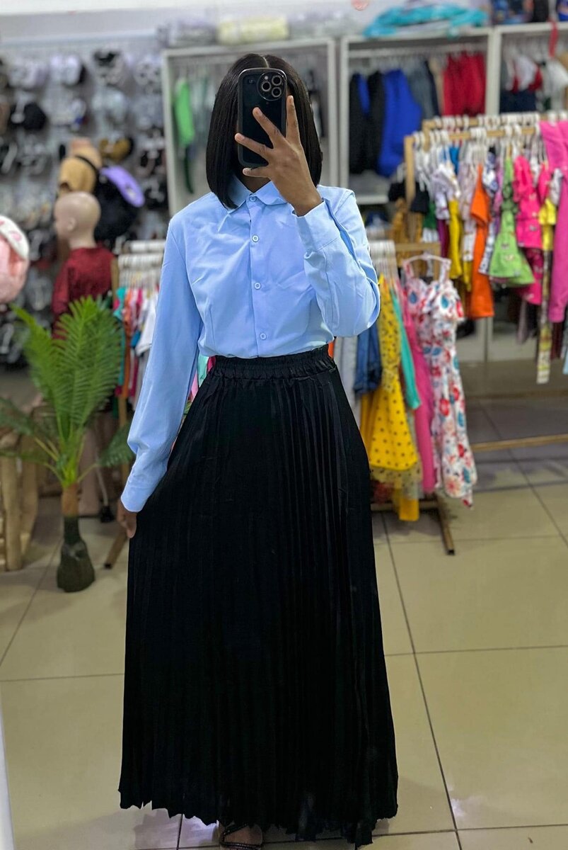 Silk skirt