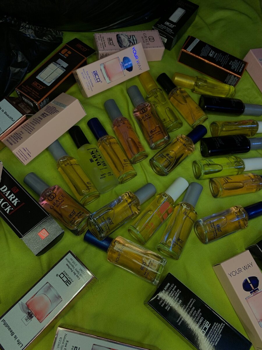 Parfums de poche et brumes