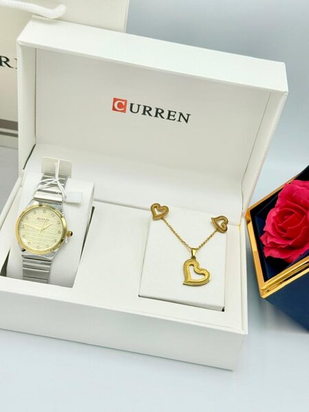 Montre et bijoux en coffret cadeau
