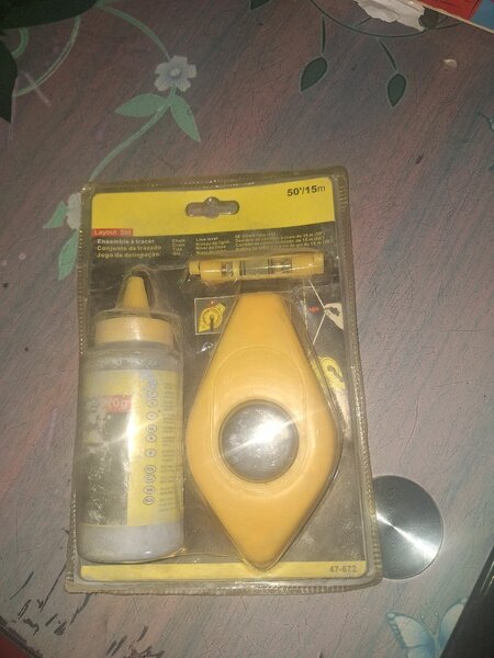 Kit de traçage avec poudre et cordon