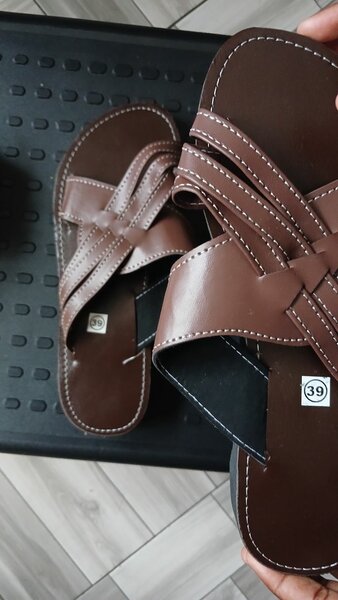 Sandales confort femme cuir