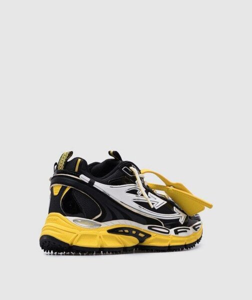 Off White noir jaune