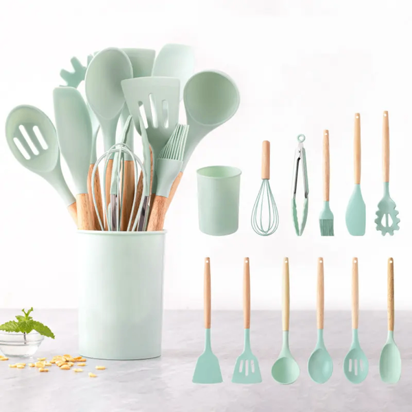 Ensemble ustensiles de cuisine