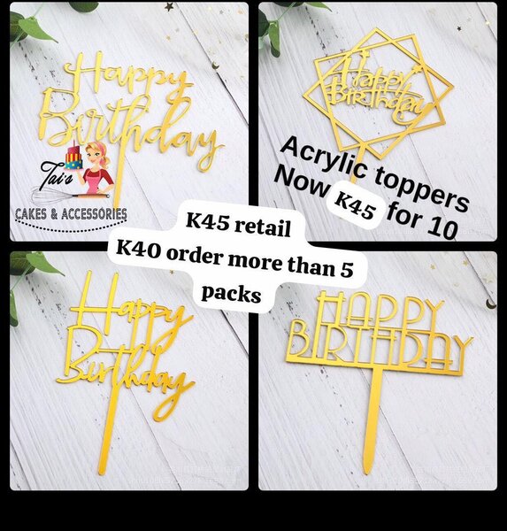 Cake Toppers