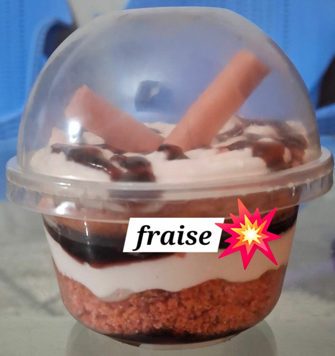 Délices en Coupelle - Fraise, Chocolat Noir & Blanc