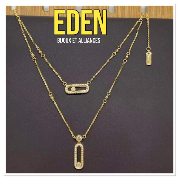 Collier plaqué or