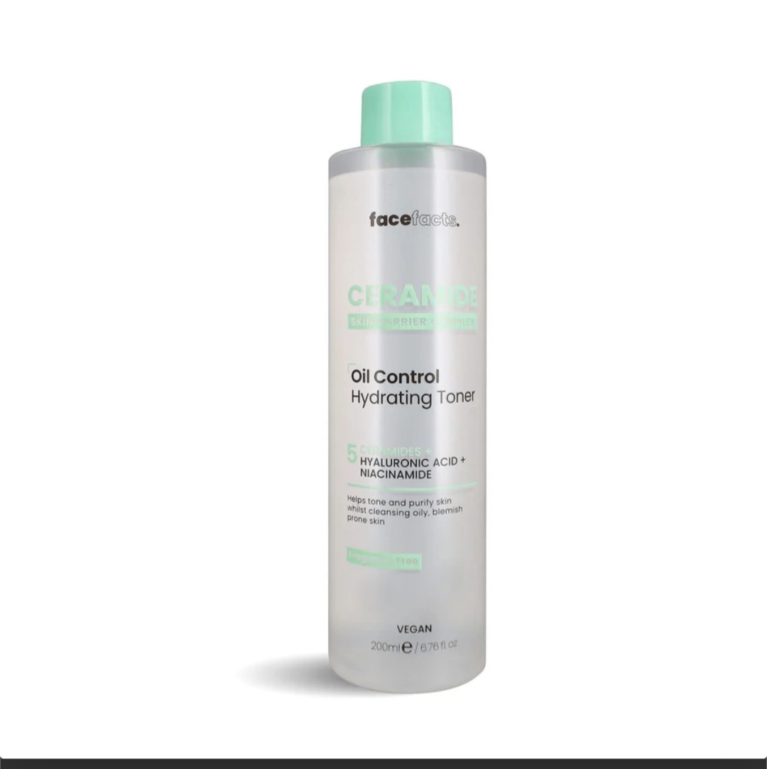 Face facts oil control toner