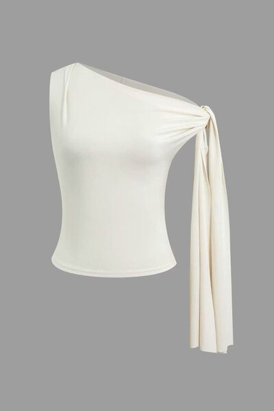 Top asymétrique élégant