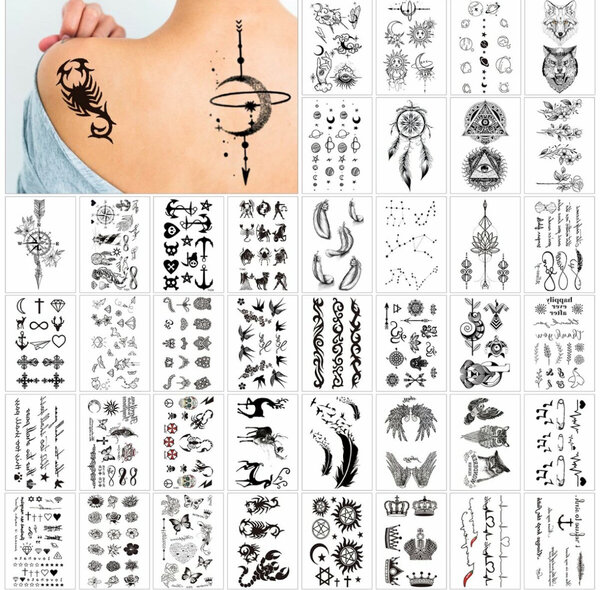 Tatouages Temporaires Papillon