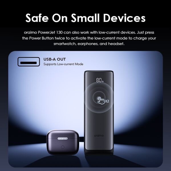 Oraimo Powerjet 130 27600mah Power Bank for Laptops - 130W
