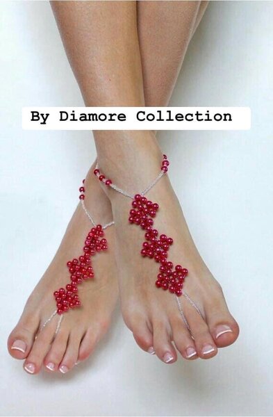 Perles aux pieds