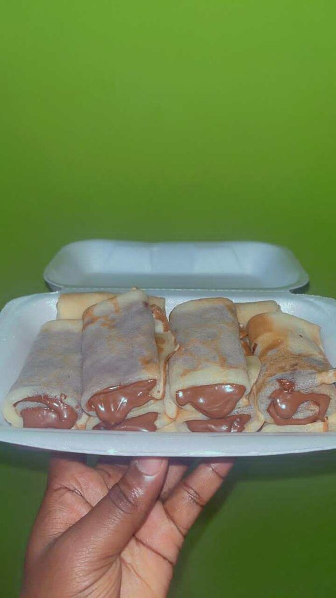 Crêpes Nutella, Nature et Cerelac