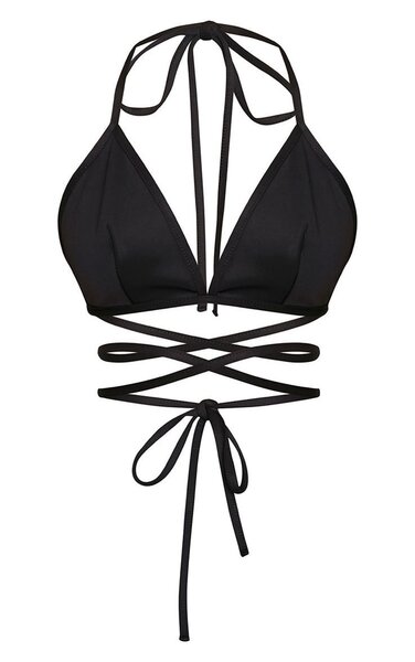 Lace up bra