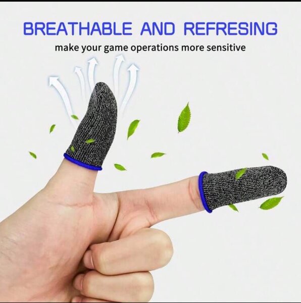Gant de doigt de gamer mobile