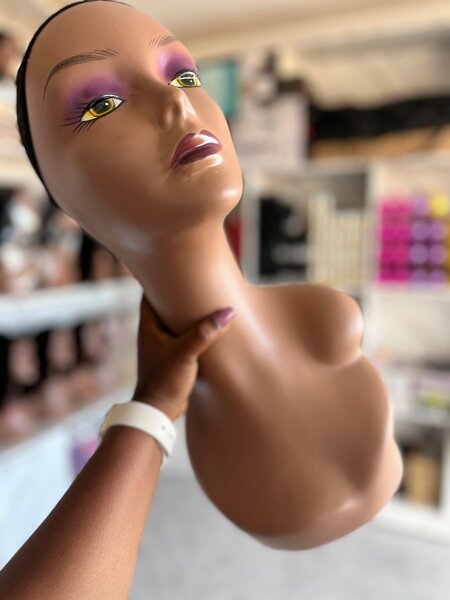 Long neck mannequin