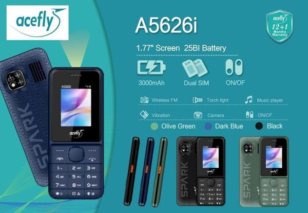 Acefly A5626i Téléphone double