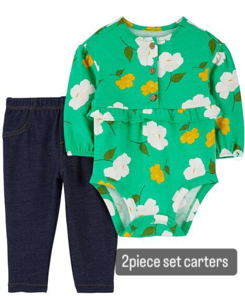 2 pc set  carters Size 12m
