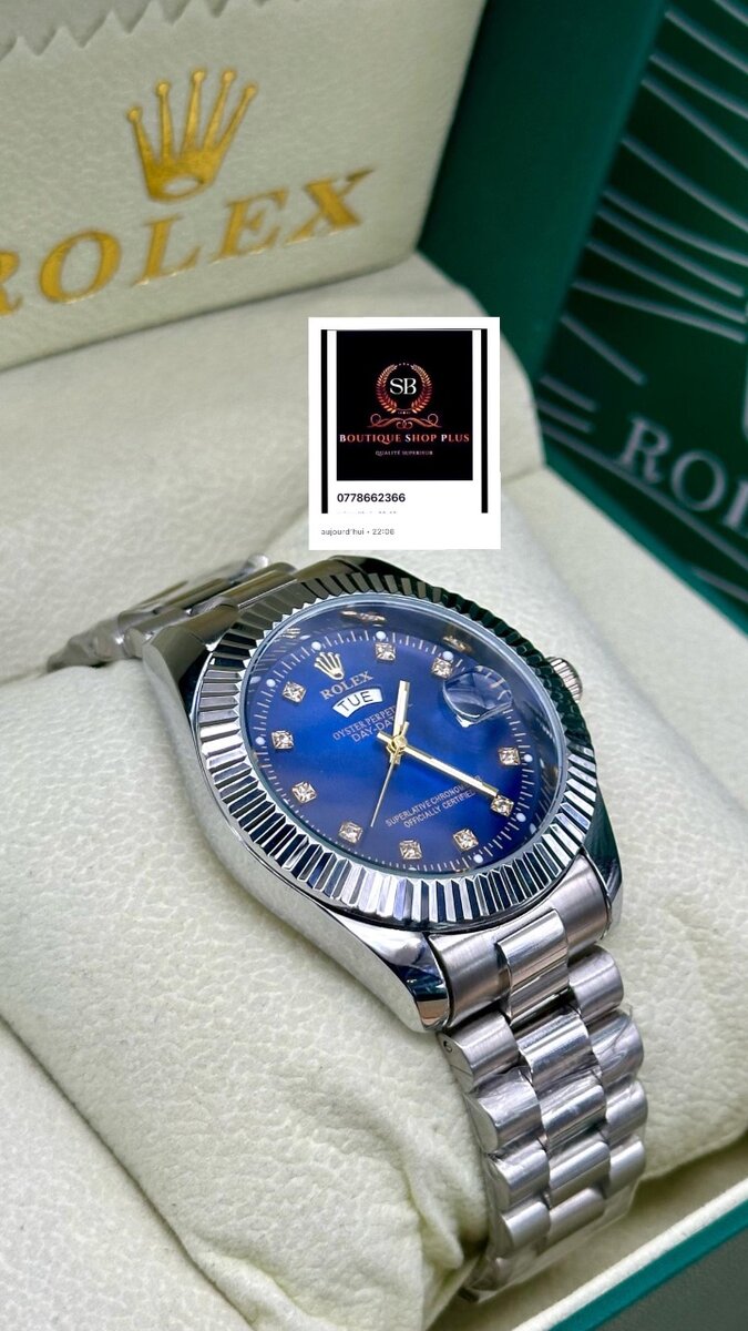 Montre rolex authentique