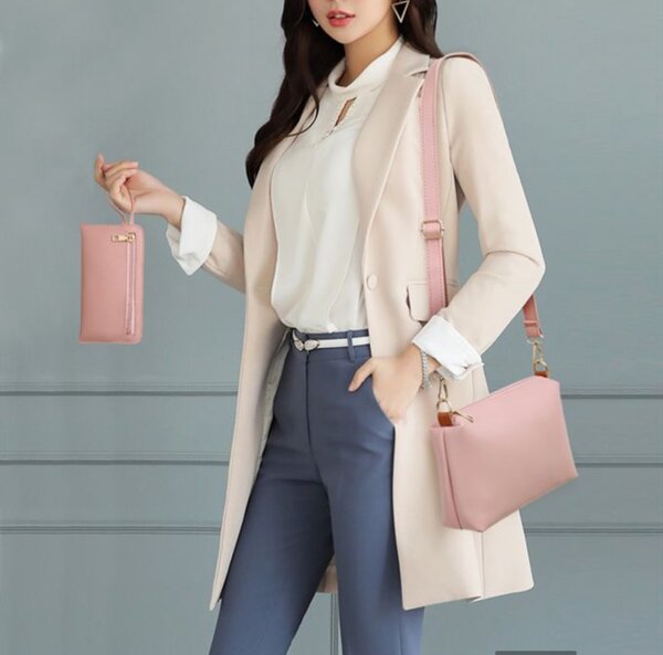 4 PCS Women Bags Ladies Bags Handbags Purse Shoulder Bag