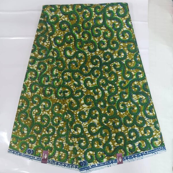 Tissu vert