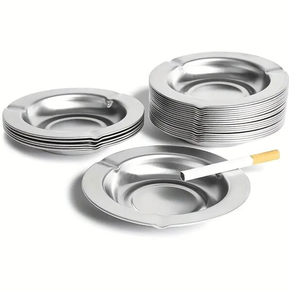 Cendrier en acier inox