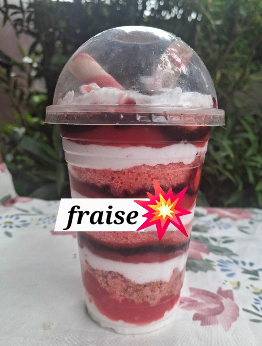 Layercups fraise500ml