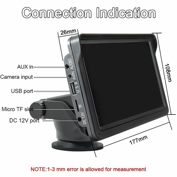 7inch universal multimedia carplay