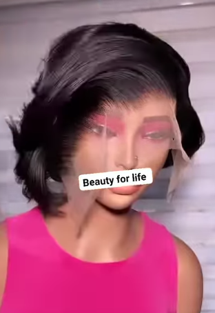 Full pixie cut 