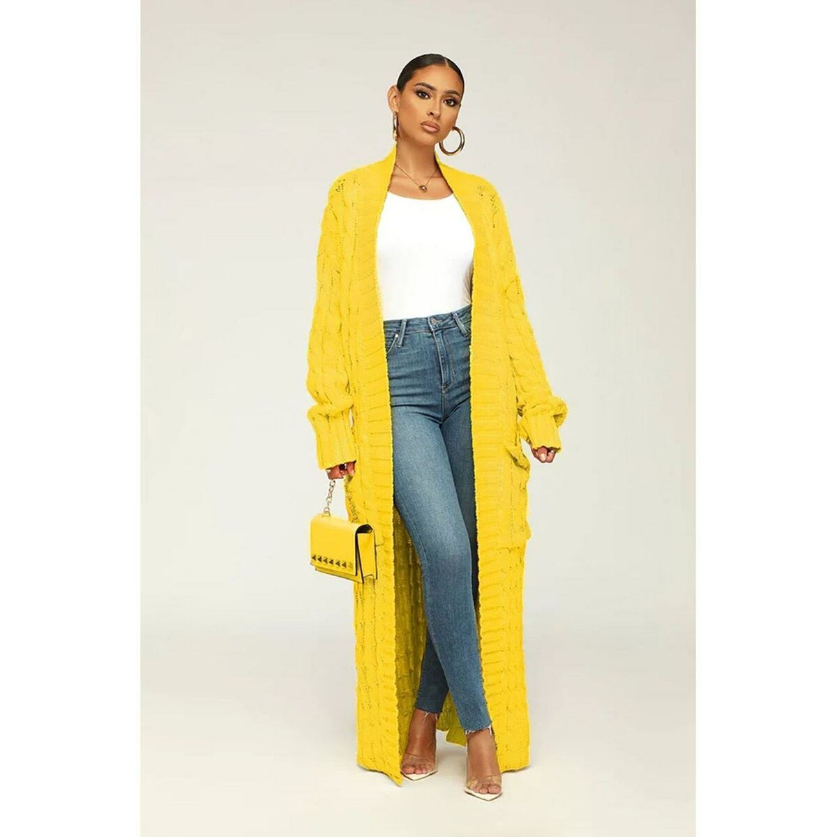Ladies long cardigans