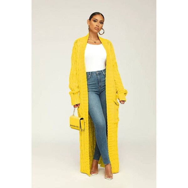 Ladies long cardigans