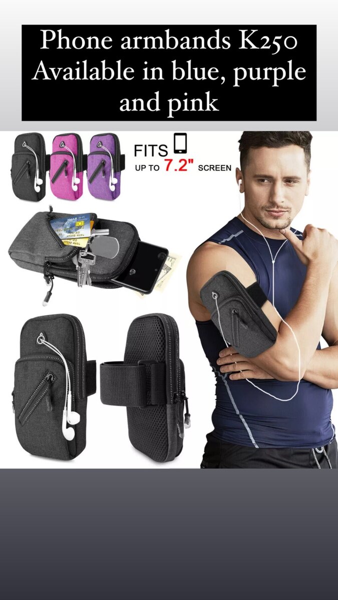 Phone arm band
