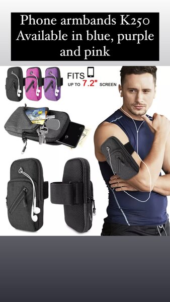 Phone arm band