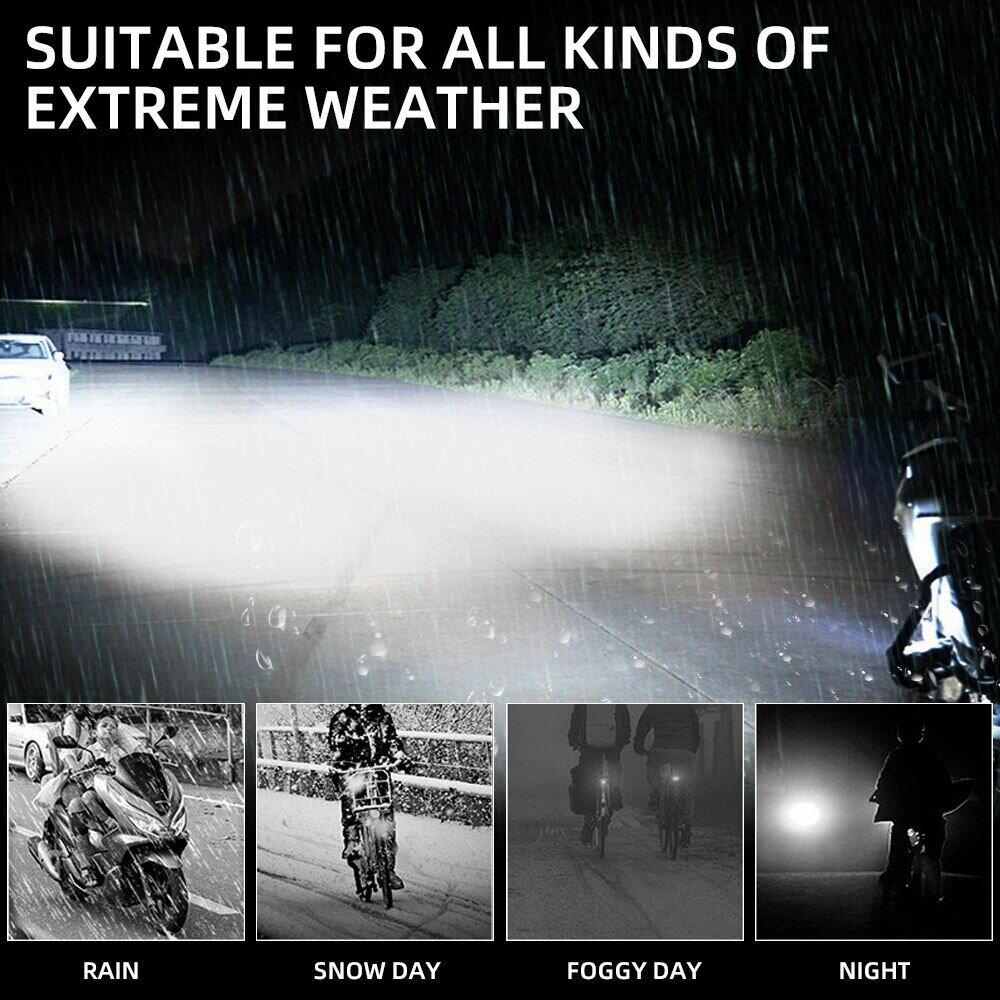 2PCS Travail Lumières 6 LED Moto Phare Spot Lumière Étanche