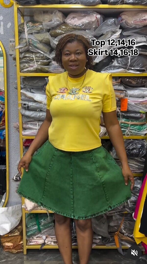 Top & skirt
