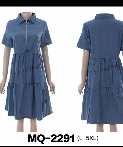 Denim dress