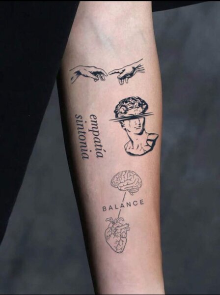 Tatouage temporaire artistique
