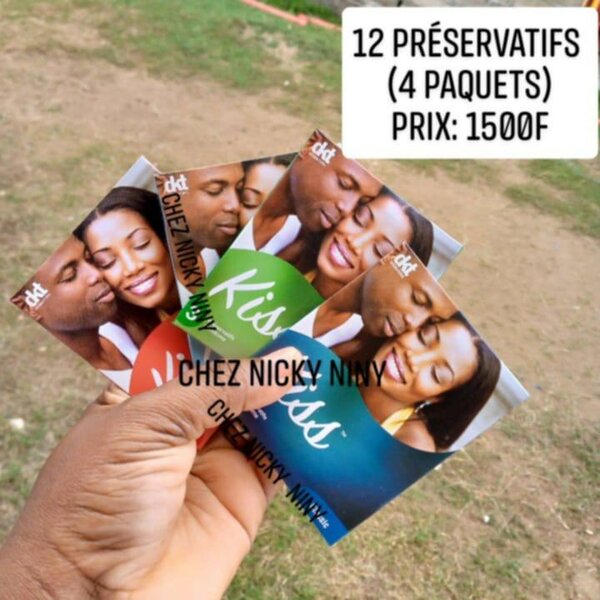12 préservatifs kiss