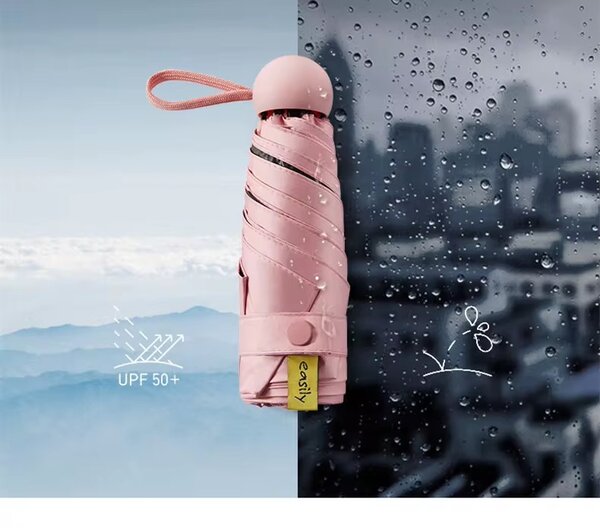 Parapluie compact UV 50+