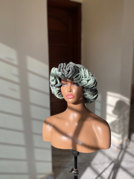 Crochet Ruffle hat