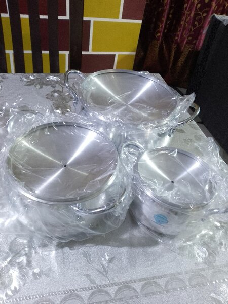 Ensemble de Casseroles en Acier Inoxydable