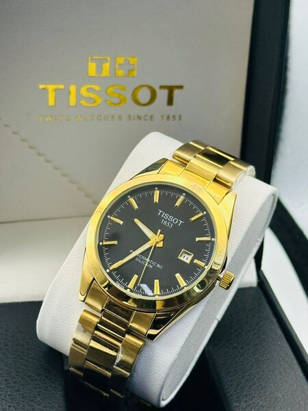 Montre Tissot en or durable