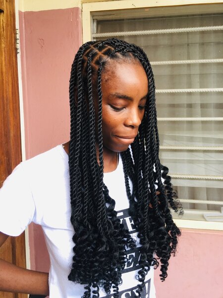 Knotless twist