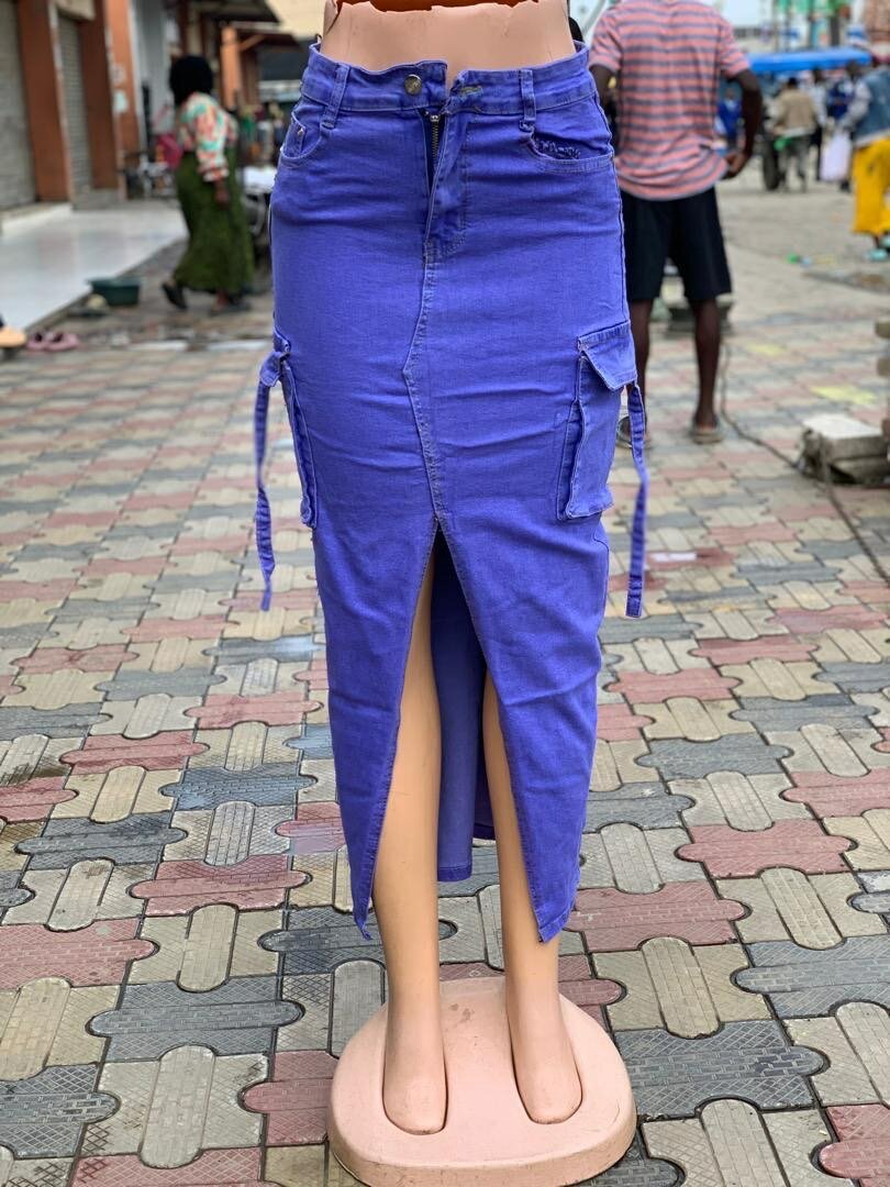 Denim skirt