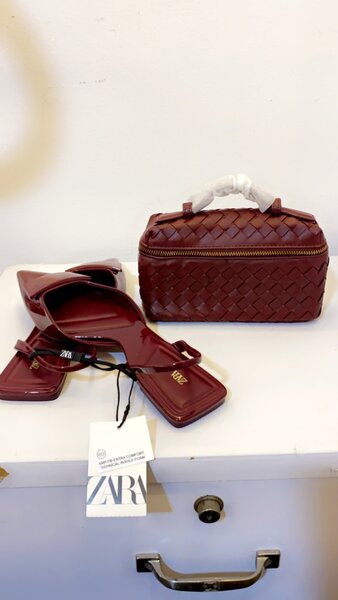 ZARA AND ORIGINAL WEAVED BAG