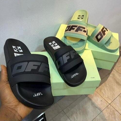 Branded slippers