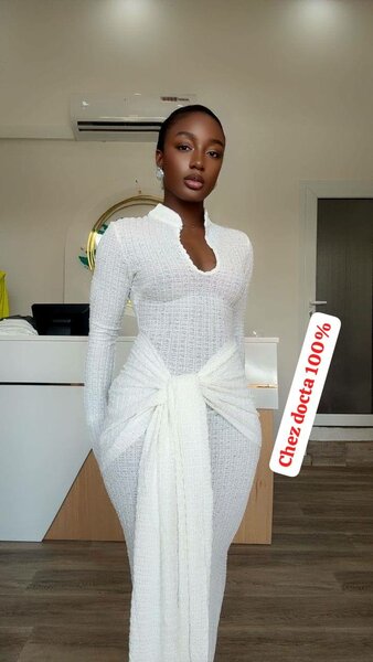 Robe élégante blanche