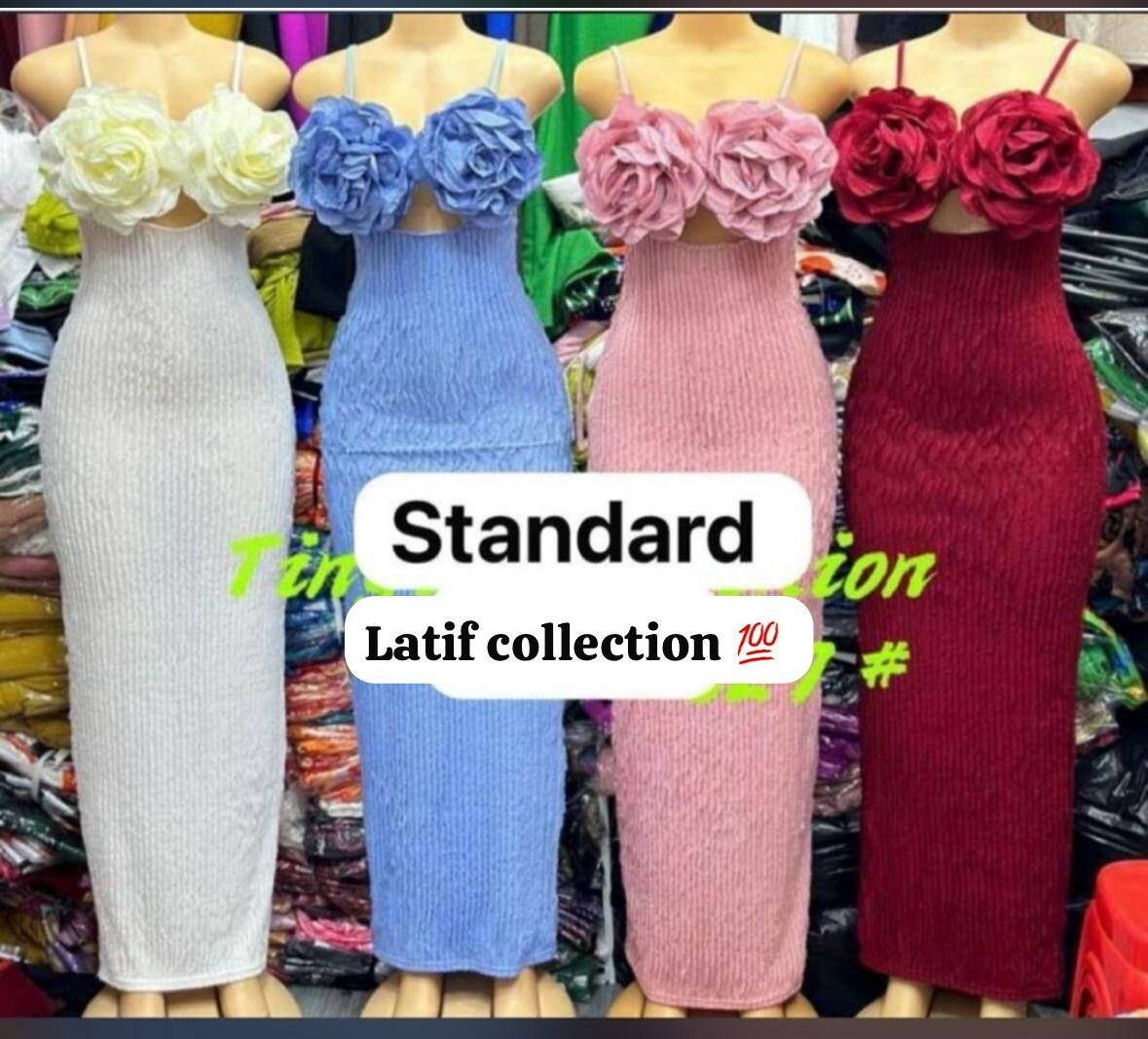 Robe élégante maxi rayée