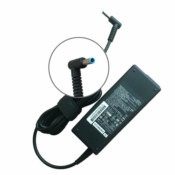 CHARGEUR HP 90W 19.5V-4.62A BOUT BLEU 4.5mm x 3.0mm(4530)