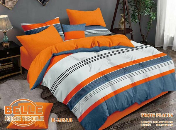 Ensemble de Draps Imprimés 3 Places
