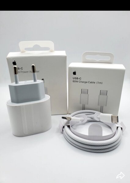 Chargeur USB-C 20W + Câble 60W